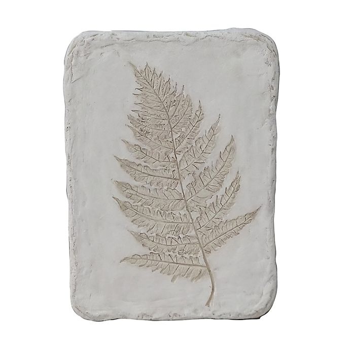 slide 1 of 1, Bee & Willow Home Bee & Willow Wild Fern 3 Botanical Plaque - White, 1 ct