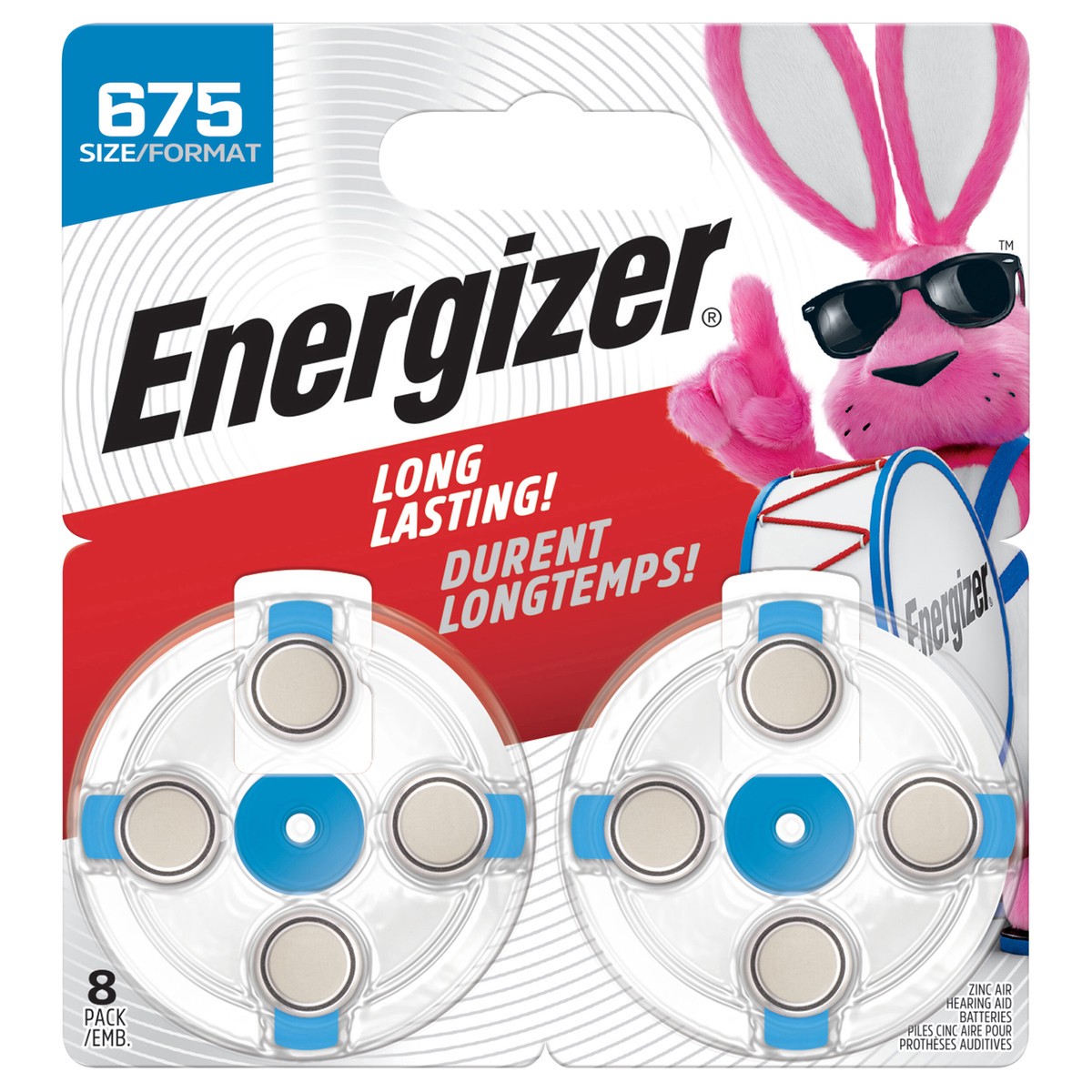 slide 1 of 4, Energizer EVER 8PK 1.4V Battery, 8 ct