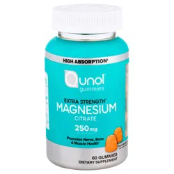 Qunol Magnesium Gummy 250Mg, 60 Ct