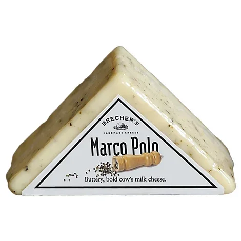 slide 1 of 1, Beechers Marco Polo Cheese - 0.50 Lb, per lb