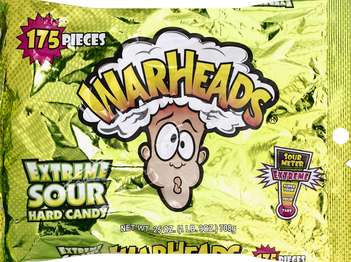 slide 1 of 5, Warheads Hard Candy 175 ea, 175 ct