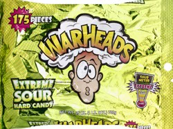 Warheads Hard Candy 175 ct