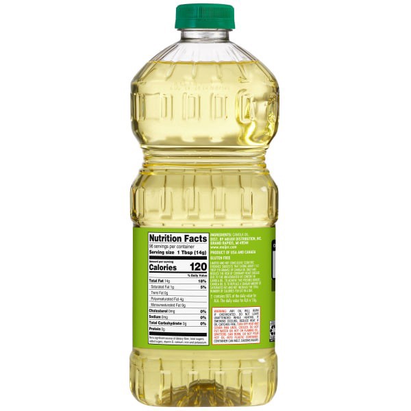 slide 8 of 9, Meijer Canola Oil, 48 oz