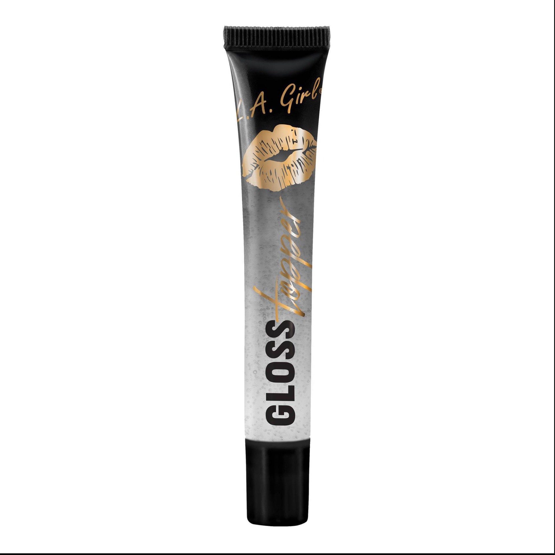 slide 1 of 3, La Girl Holographic Gloss Topper Clear, 0.34 fl oz