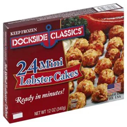 Dockside Classics Lobster Cakes, Mini