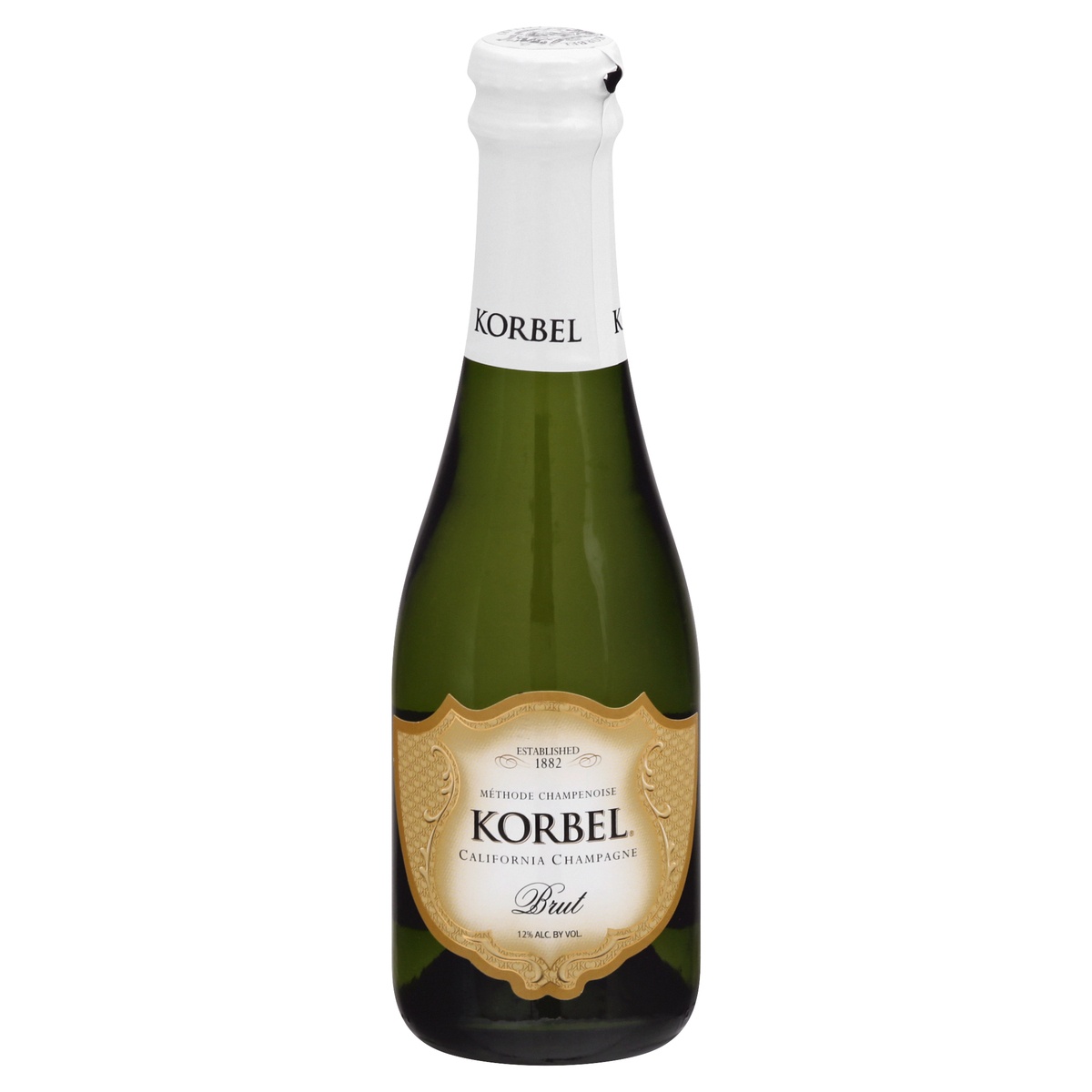 slide 1 of 1, Korbel Brut California Champagne Crown Cap Transportation, 4 ct; 187 ml