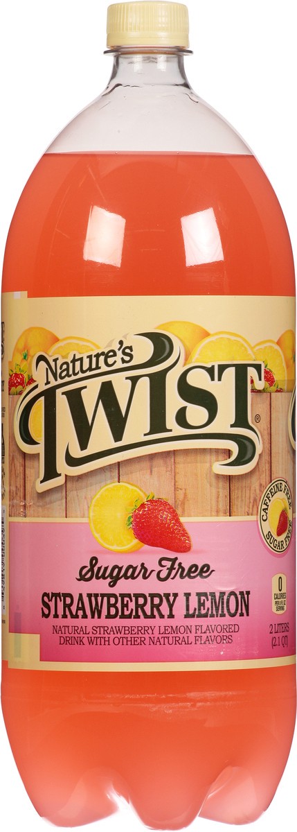 slide 11 of 13, Nature's Twist Strawberry Lemonade 2 l, 67.6 fl oz