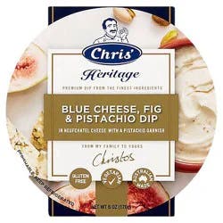 Chris' Heritage Blue Cheese, Fig & Pistachio Dip 6 oz