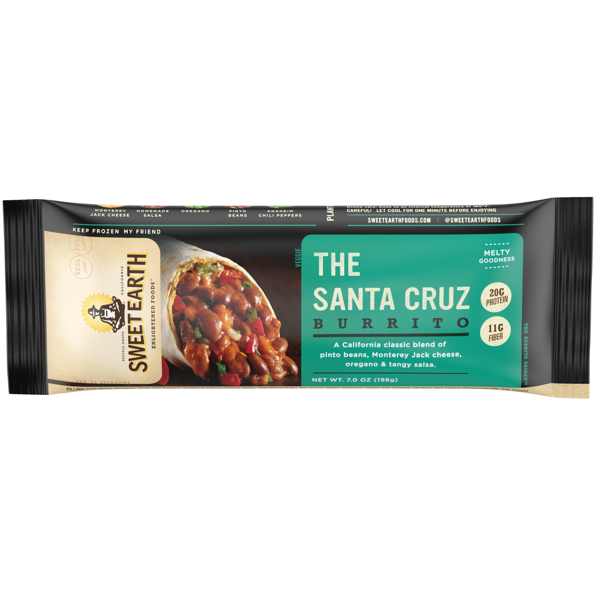 slide 2 of 10, Sweet Earth The Santa Cruz Burrito, 7 oz