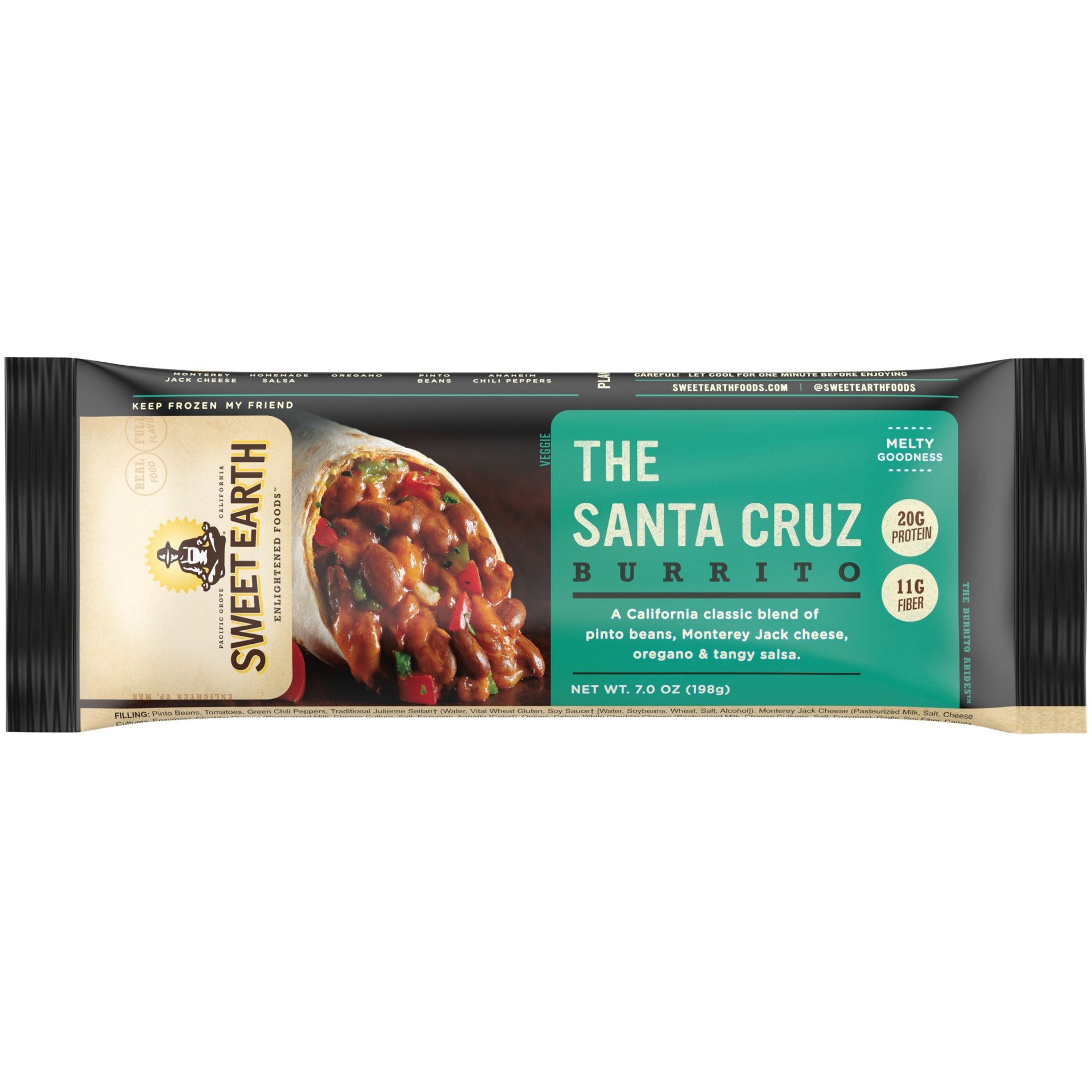 slide 1 of 10, Sweet Earth The Santa Cruz Burrito, 7 oz