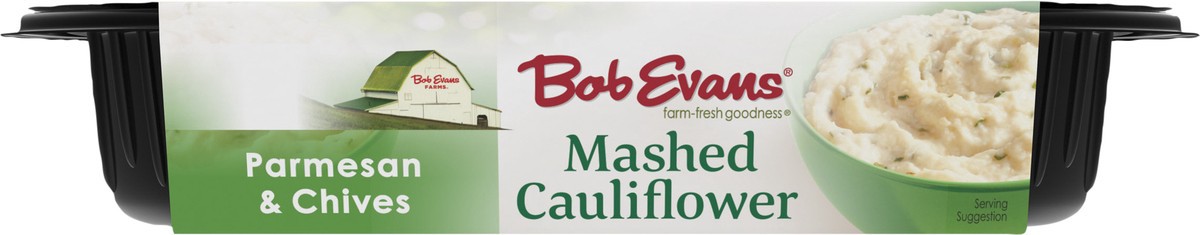slide 4 of 9, Bob Evans Mashed Cauliflower Parmesan & Chive, 12 oz