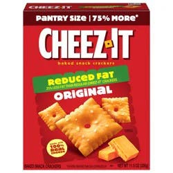 Cheez-It Reduced Fat Original Baked Snack Cheese Crackers