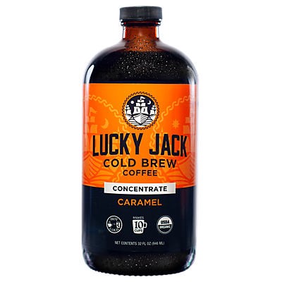 slide 1 of 1, Lucky Jack Cold Brew Caramel Con - 32 fl oz, 32 fl oz