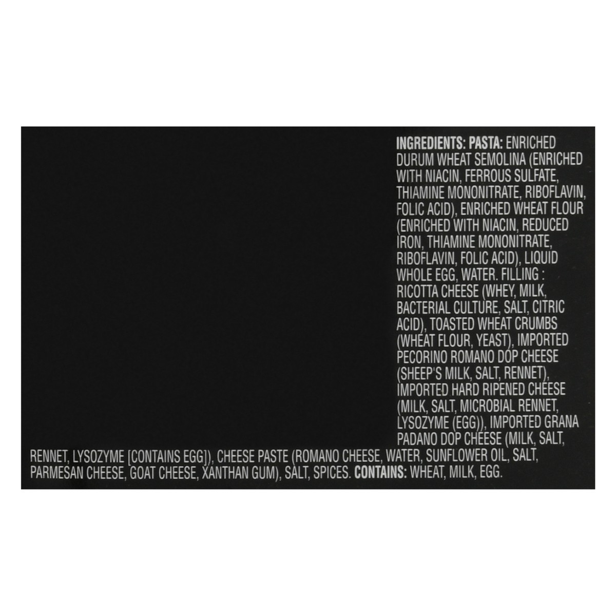 slide 10 of 14, O'Sole Mio 4 Cheese Tortellini 20 oz, 20 oz