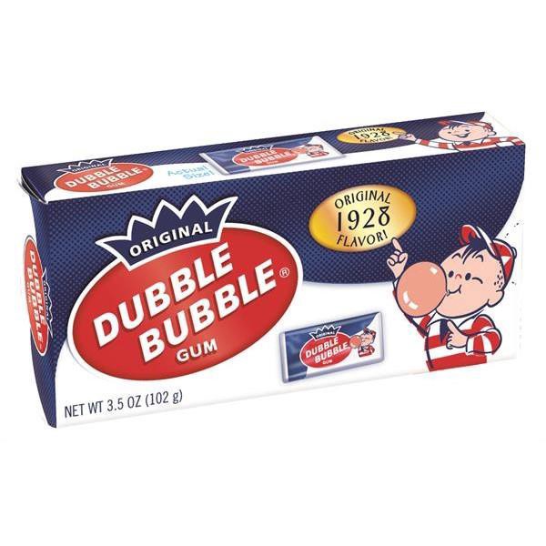 slide 1 of 2, Dubble Bubble Double Bubble Nostalgic Theater Box, 3.5 oz