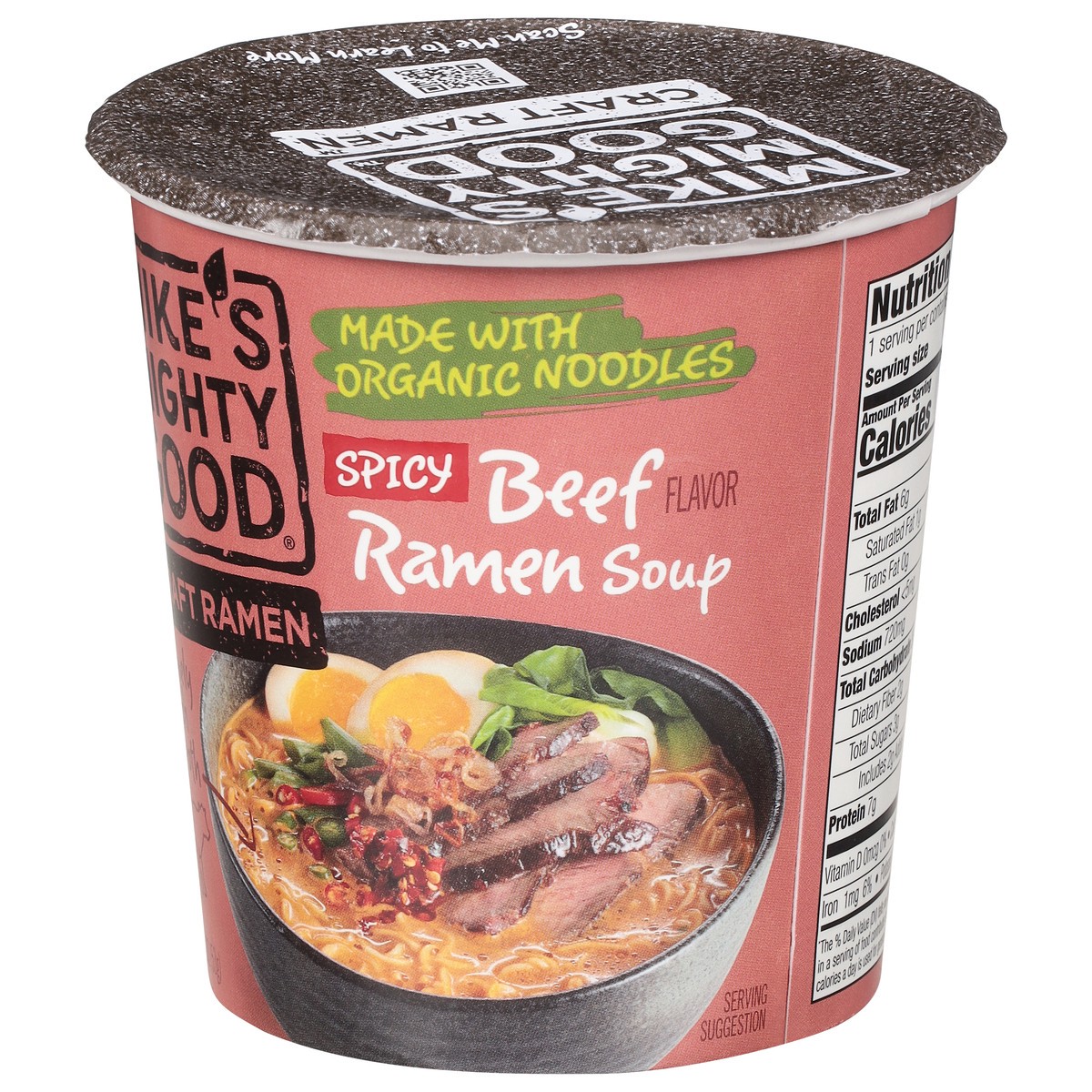 slide 8 of 14, Mike's Mighty Good Spicy Beef Flavor Ramen Soup 1.8 oz, 1.8 oz