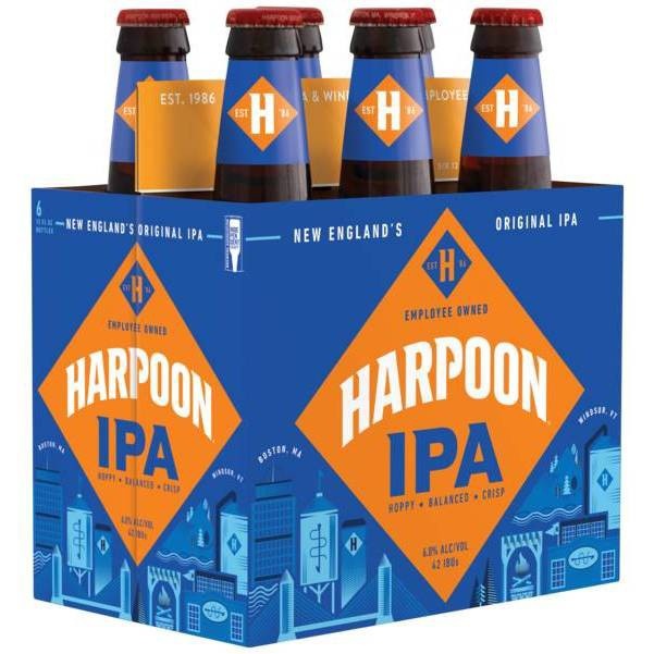 slide 1 of 1, Harpoon Brewery IPA Beer 6 ea, 6 ct