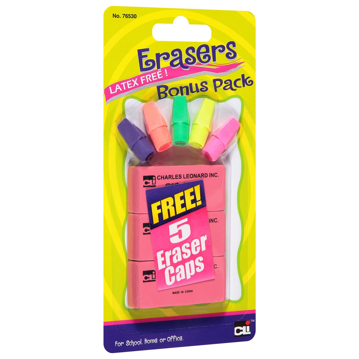 slide 8 of 9, CLi Bonus Pack Erasers 8 1 ea, 1 ct