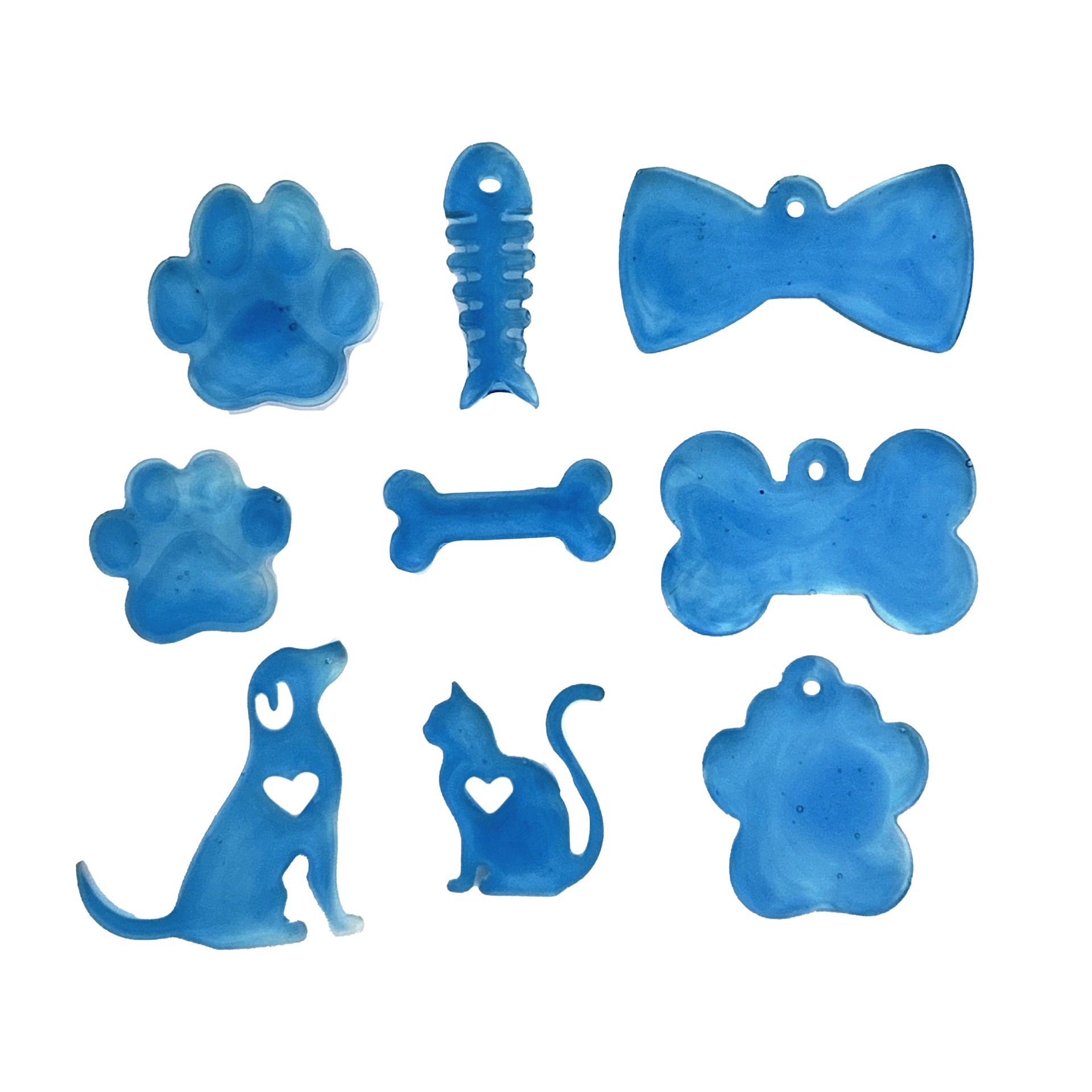 slide 4 of 5, Blue Moon Studio Uv Resin Craft Pets Silicone Mold, 3.15 in x 3.54 in x 0.47 in