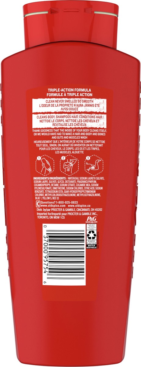 slide 2 of 3, Old Spice High Endurance Conditioning Hair & Body Wash, 24 fl oz