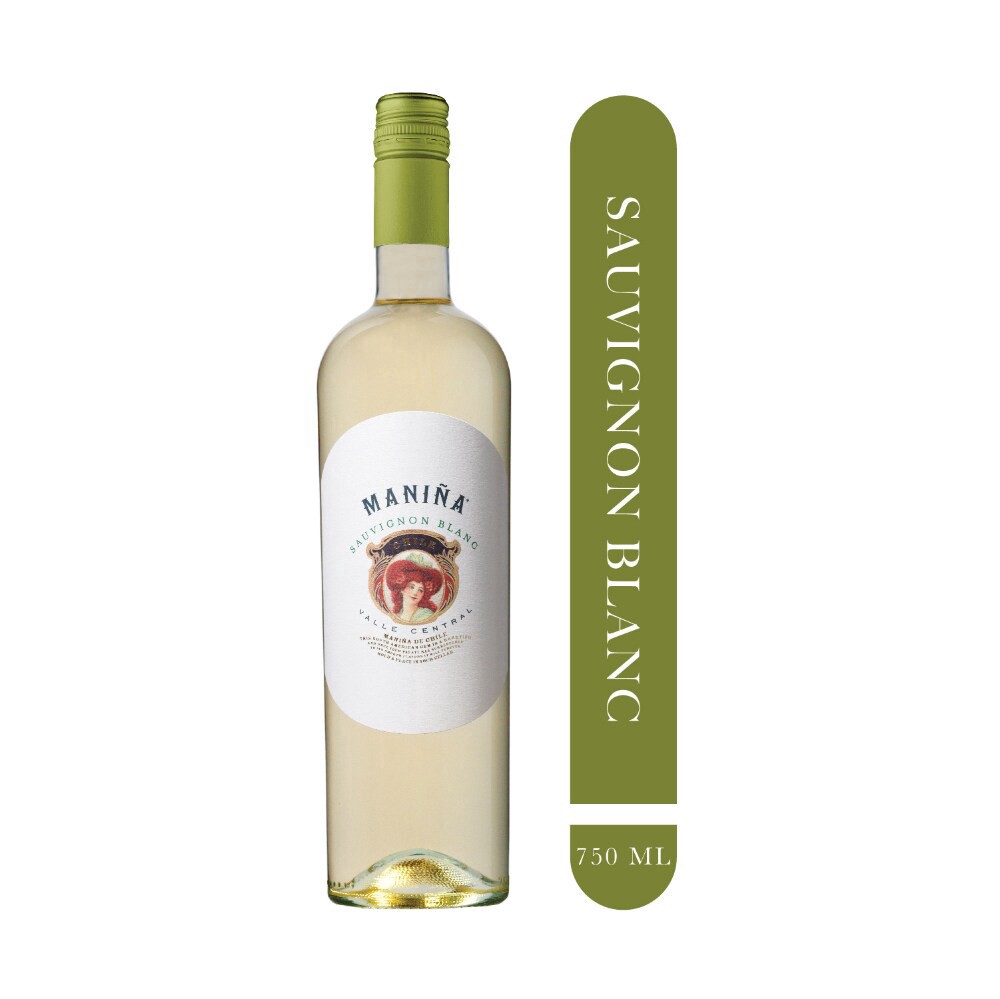slide 3 of 6, Manina Sauvignon Blanc, 750 ml
