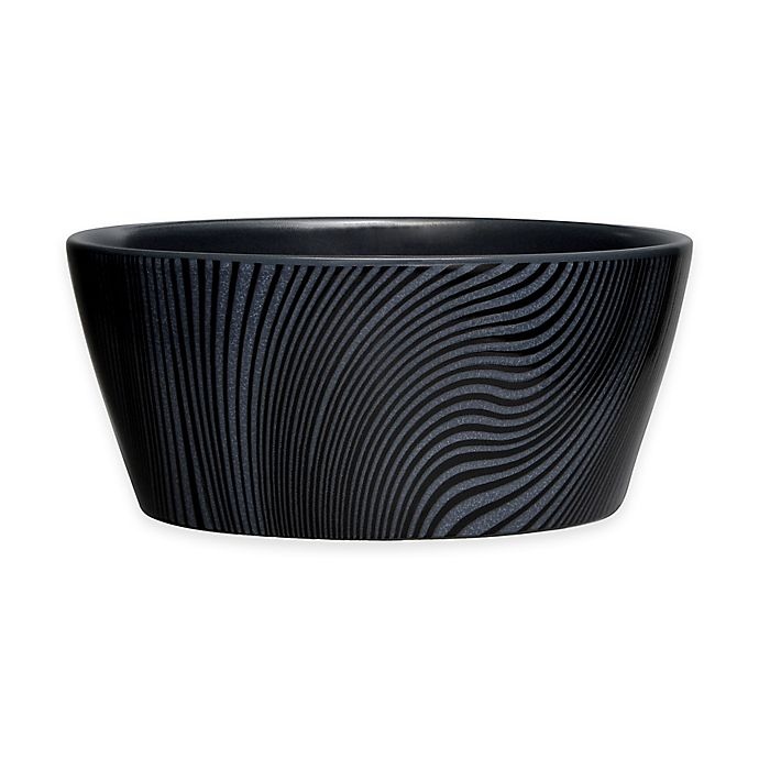 slide 1 of 1, Noritake Black on Black Dune Fruit Bowl, 1 ct