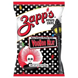 Zapp's Voodoo Heat New Orleans Kettle Style Potato Chips 8 oz