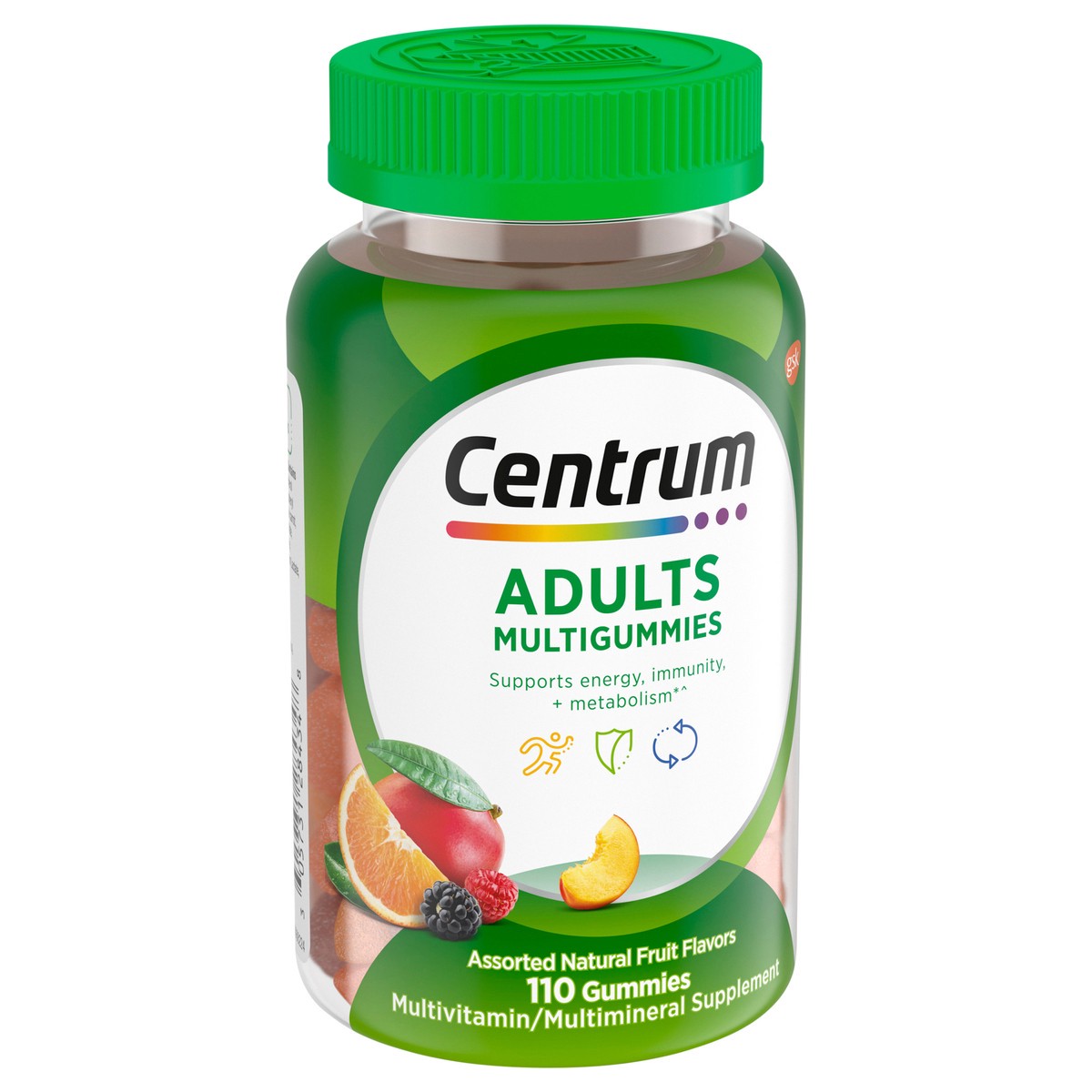 slide 6 of 9, Centrum Multi Vitamin Gummies, 110 ct