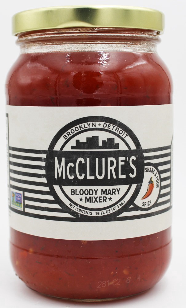 slide 1 of 1, McClure's® Spicy Bloody Mary Mixer, 16 fl oz
