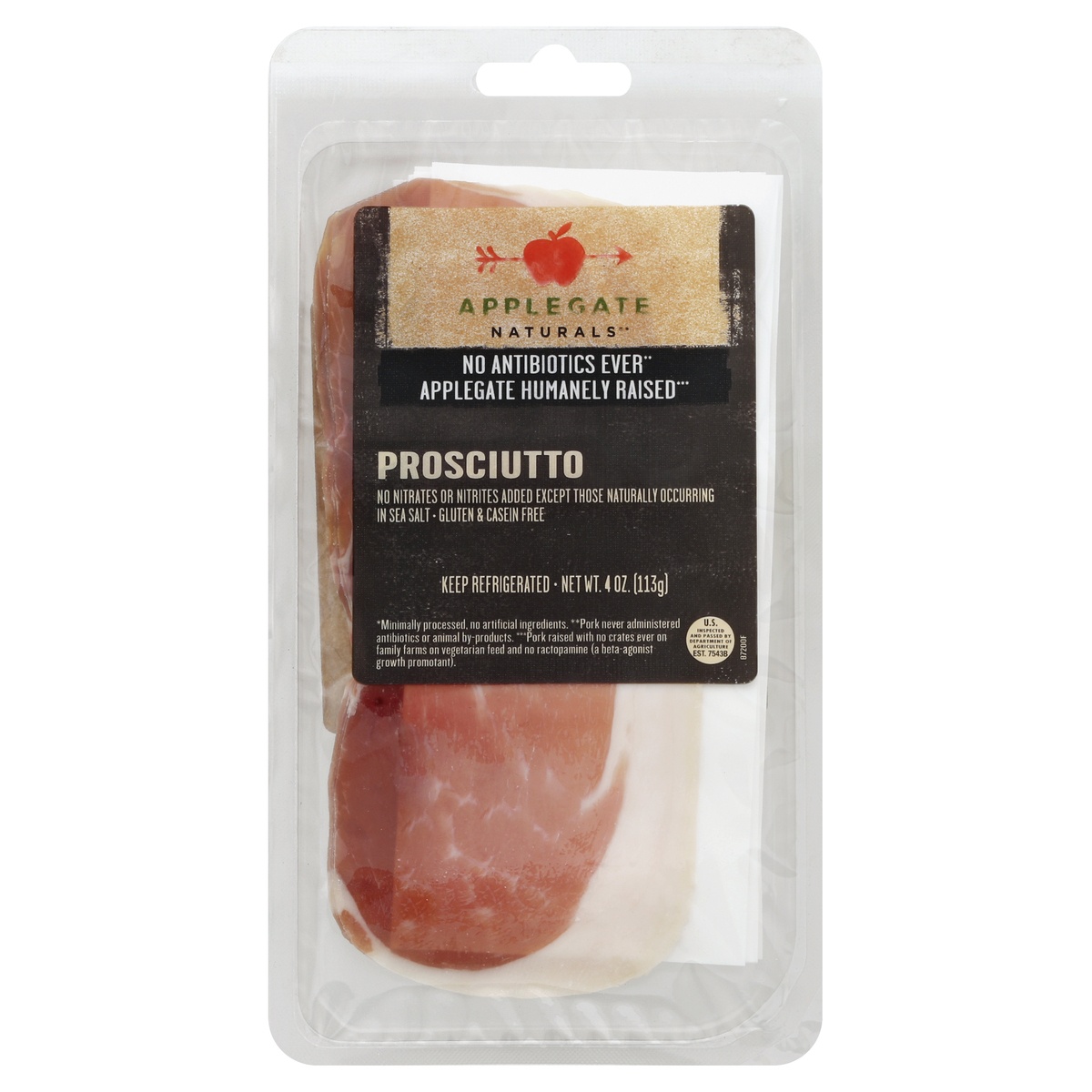 slide 1 of 1, Applegate Prosciutto 4 oz, 4 oz