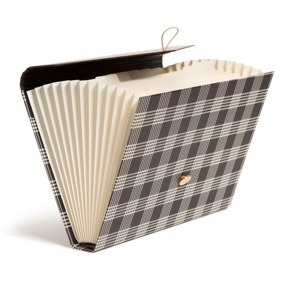 slide 3 of 3, U Brands 13 Pocket Expandable File - Modern Heritage, 1 ct