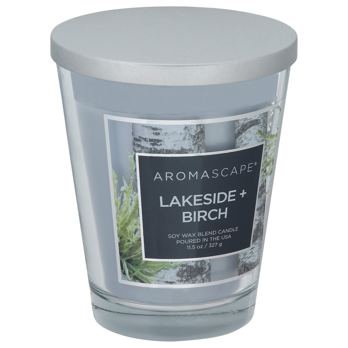 slide 2 of 9, Aromascape Soy Wax Blend Lakeside + Birch Candle 1 ea, 1 ct