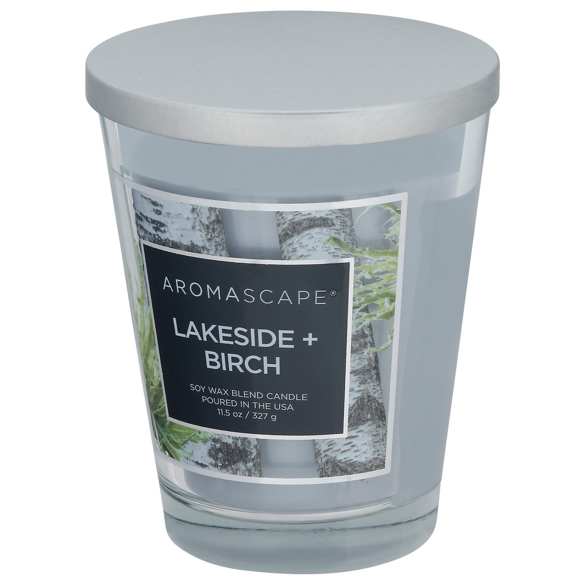 slide 3 of 9, Aromascape Soy Wax Blend Lakeside + Birch Candle 1 ea, 1 ct