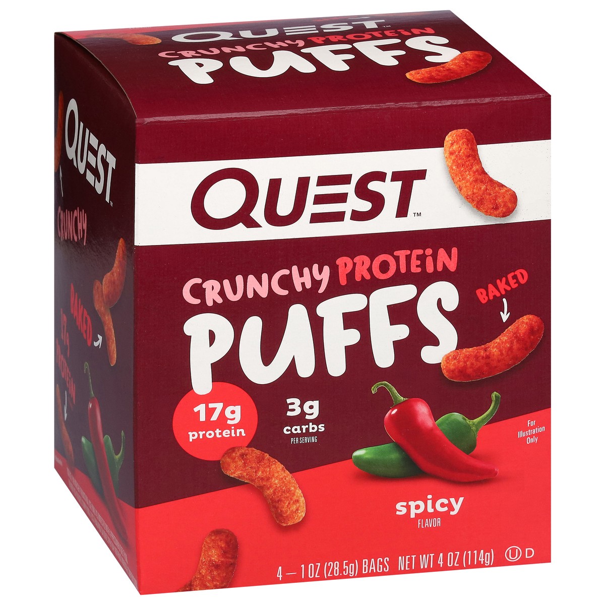 slide 2 of 13, Quest Puffs, 4 ct