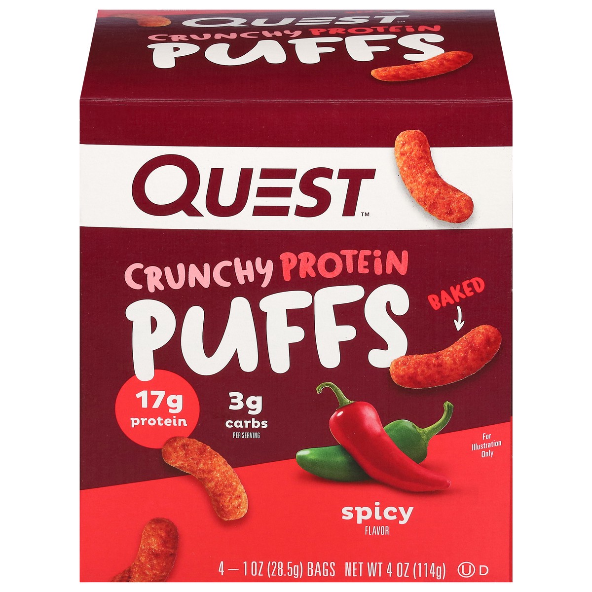 slide 1 of 13, Quest Puffs, 4 ct