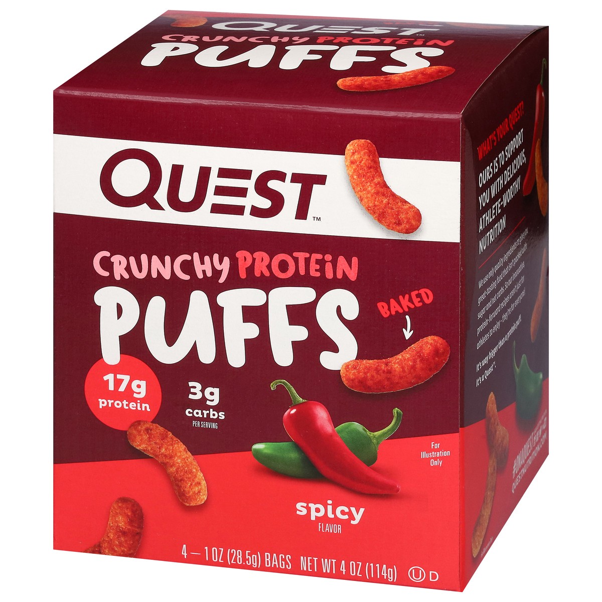 slide 7 of 13, Quest Puffs, 4 ct