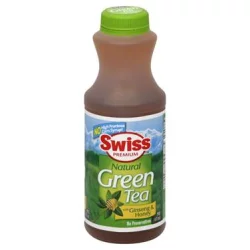 Swiss Premium Green Tea with Ginseng & Honey - 16 oz