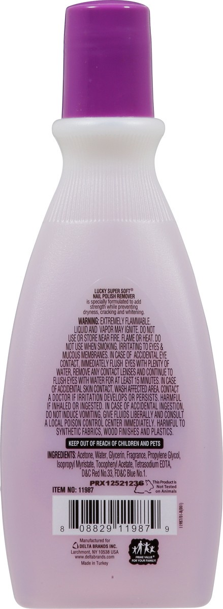 slide 4 of 12, Lucky Super Soft Regular Nail Polish Remover 6 fl oz, 6 fl oz
