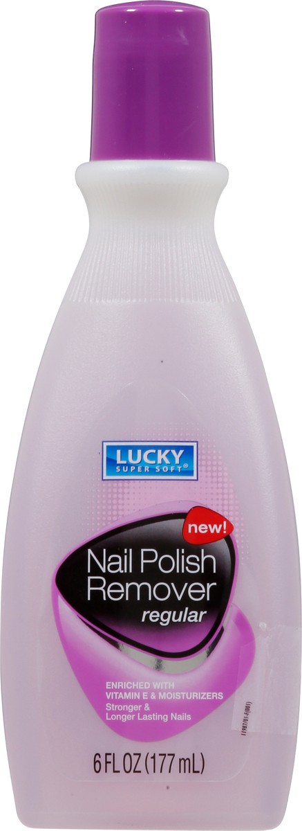 slide 1 of 12, Lucky Super Soft Regular Nail Polish Remover 6 fl oz, 6 fl oz
