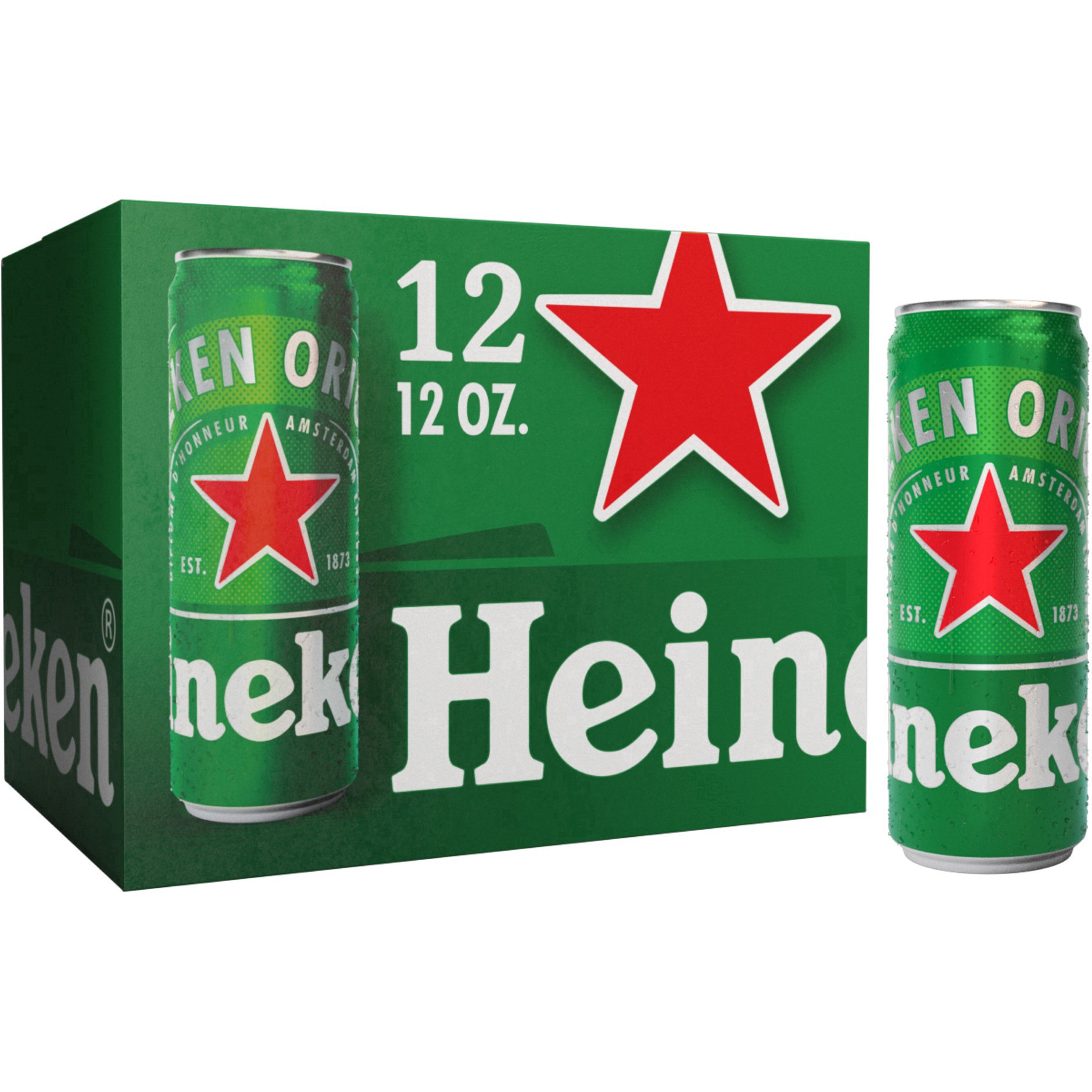 slide 25 of 51, Heineken Original Lager Beer, 12 oz