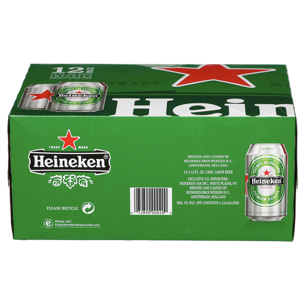slide 27 of 51, Heineken Original Lager Beer, 12 oz