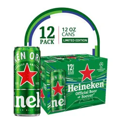 Heineken Original Lager Beer, 12 Pack, 12 fl oz Cans