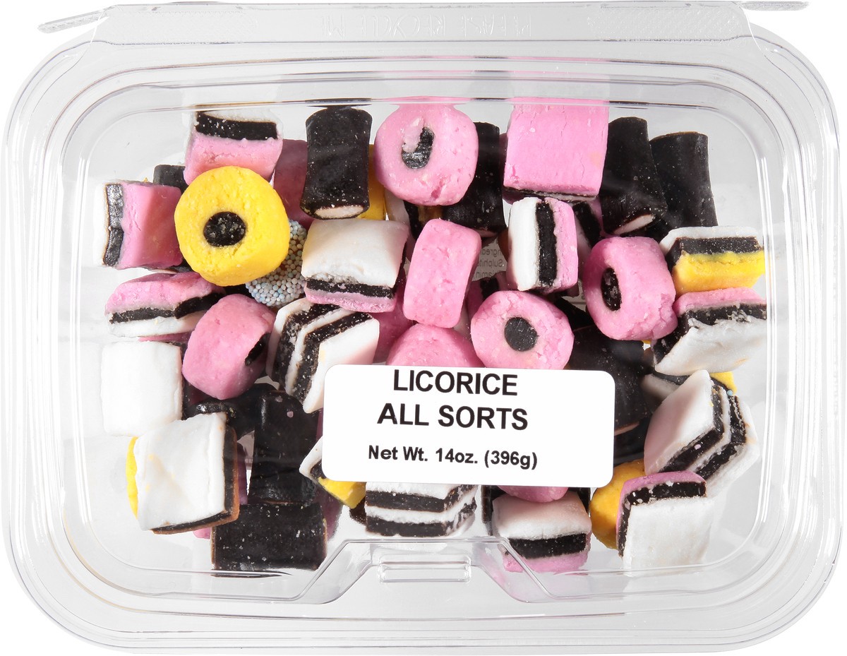 slide 14 of 14, JLM Manufacturing All Sorts Licorice 14 oz, 14 oz