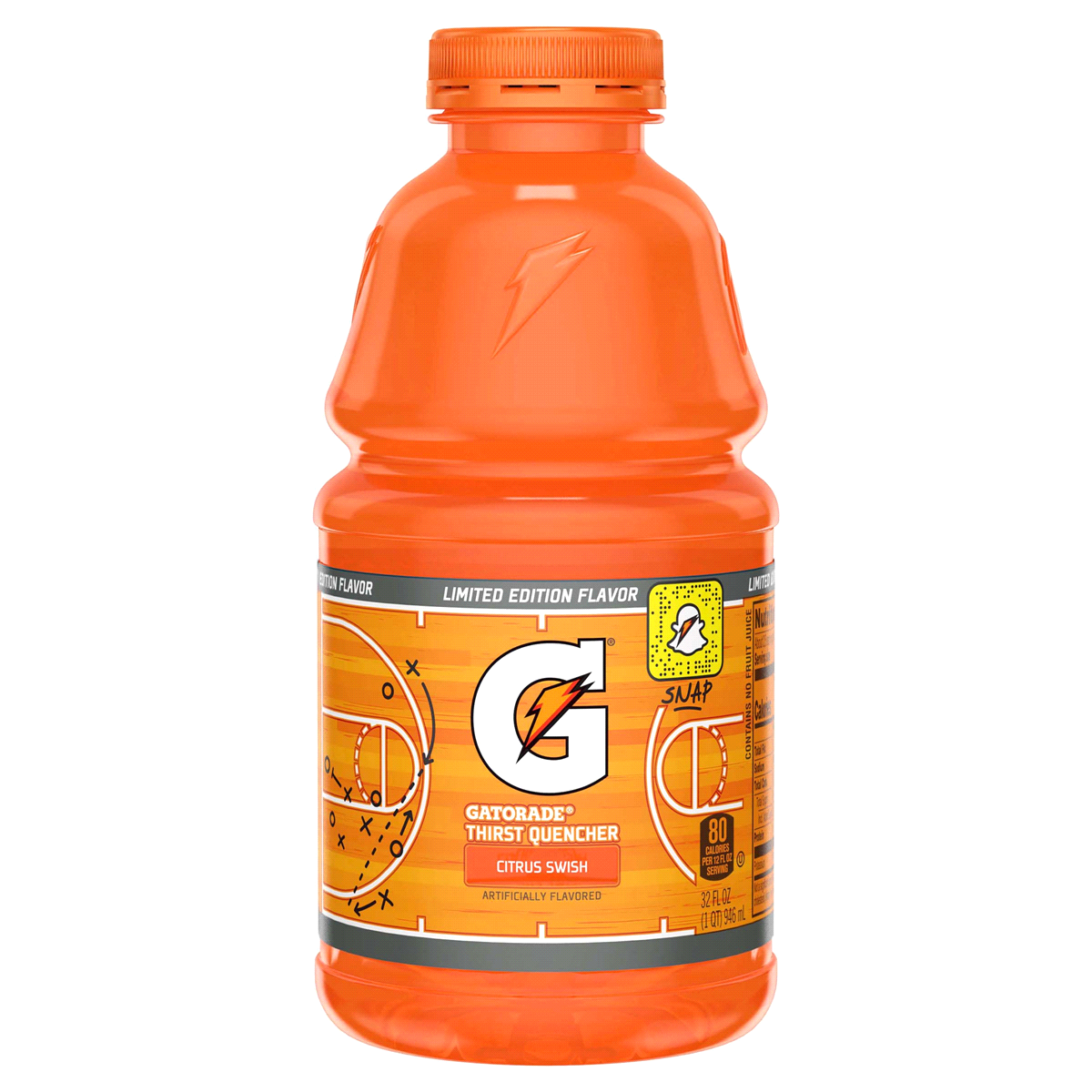 slide 1 of 1, Gatorade Citrus Swish Thirst Quencher Sports Drink, 32 fl oz