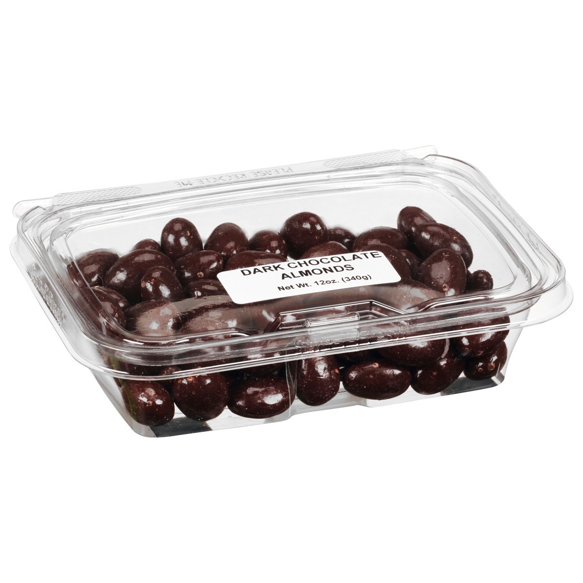 slide 8 of 9, JLM Manufacturing Dark Chocolate Almonds 12 oz, 12 oz