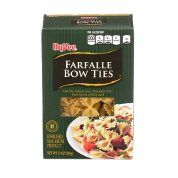 Hy-vee Enriched Macaroni Product, Farfalle Bow Ties