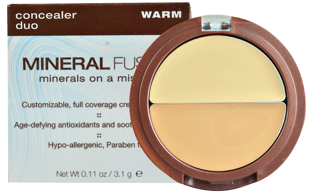 slide 1 of 1, Mineral Fusion Concealer Duo - Warm, 0.11 oz