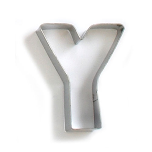 slide 1 of 1, Ann Clark Letter Y Cookie Cutter, 3 in