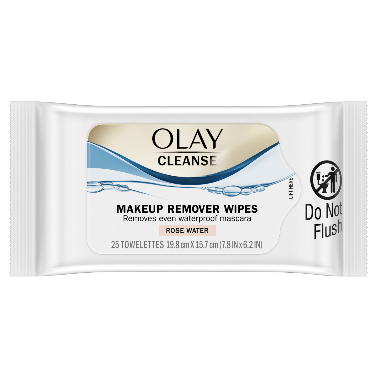 slide 1 of 16, Olay Cleanse Makeup Remover Wipes Rose Water, 25 ct
