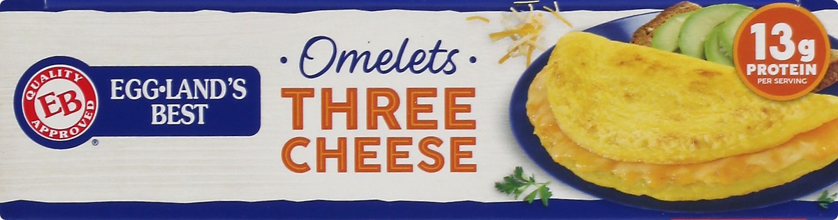 slide 3 of 13, EGGLANDS BEST Three Cheese Omelets 2 ea, 2 ct